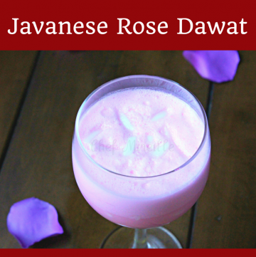 Suirname Style Javanese Rose Dawat, Dawat, Rose Dawat