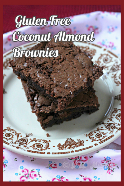 Gluten Free Coconut Almond Brownies
