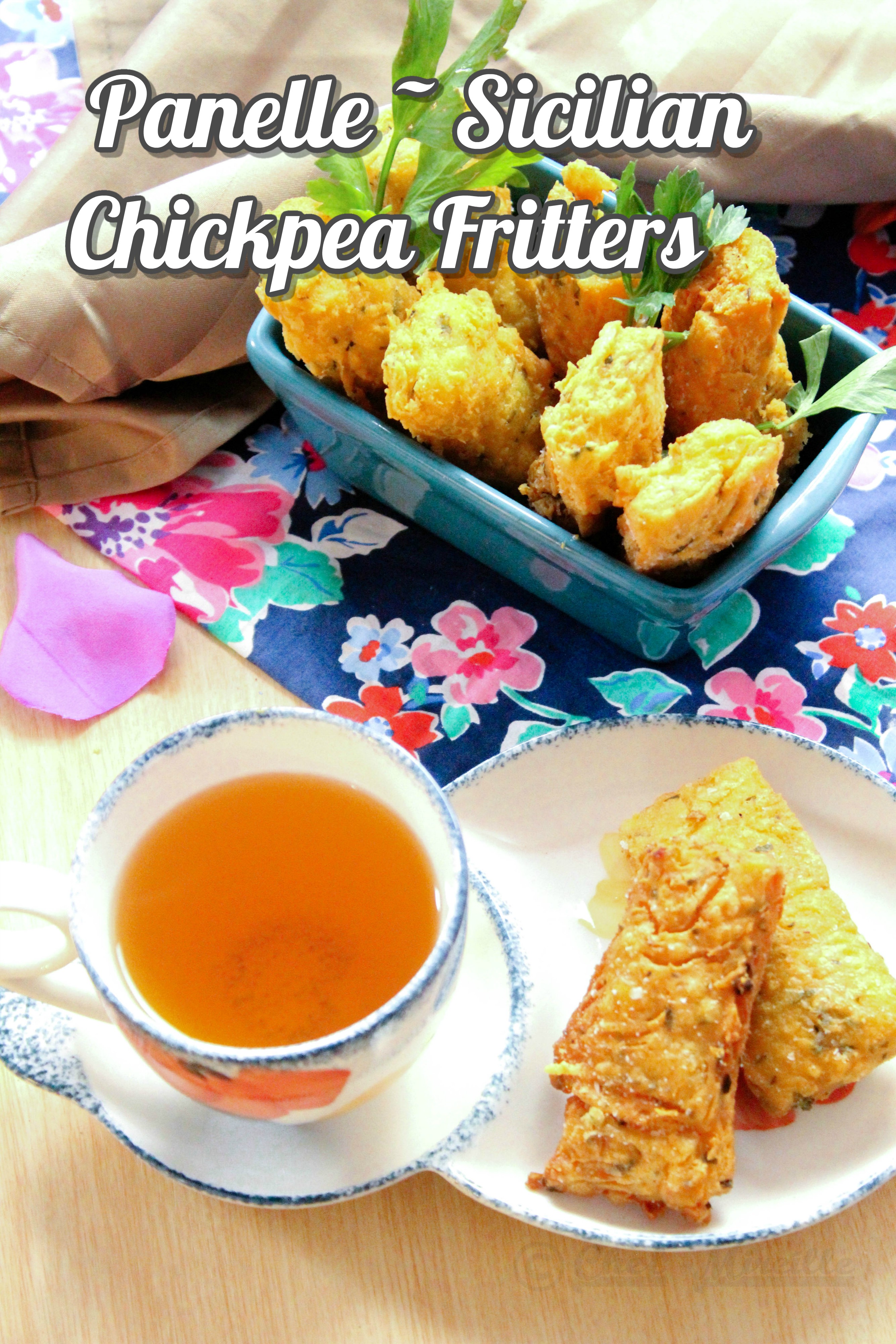 Panelle - Sicilan Chickpea Fritters