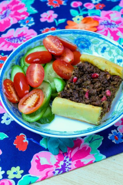 Turkish Lamb Pide