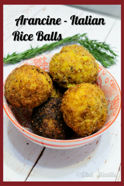 Arancine - Sicilian Rice Balls