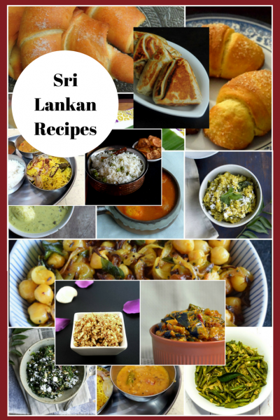 Sri Lankan Recipe Roundup