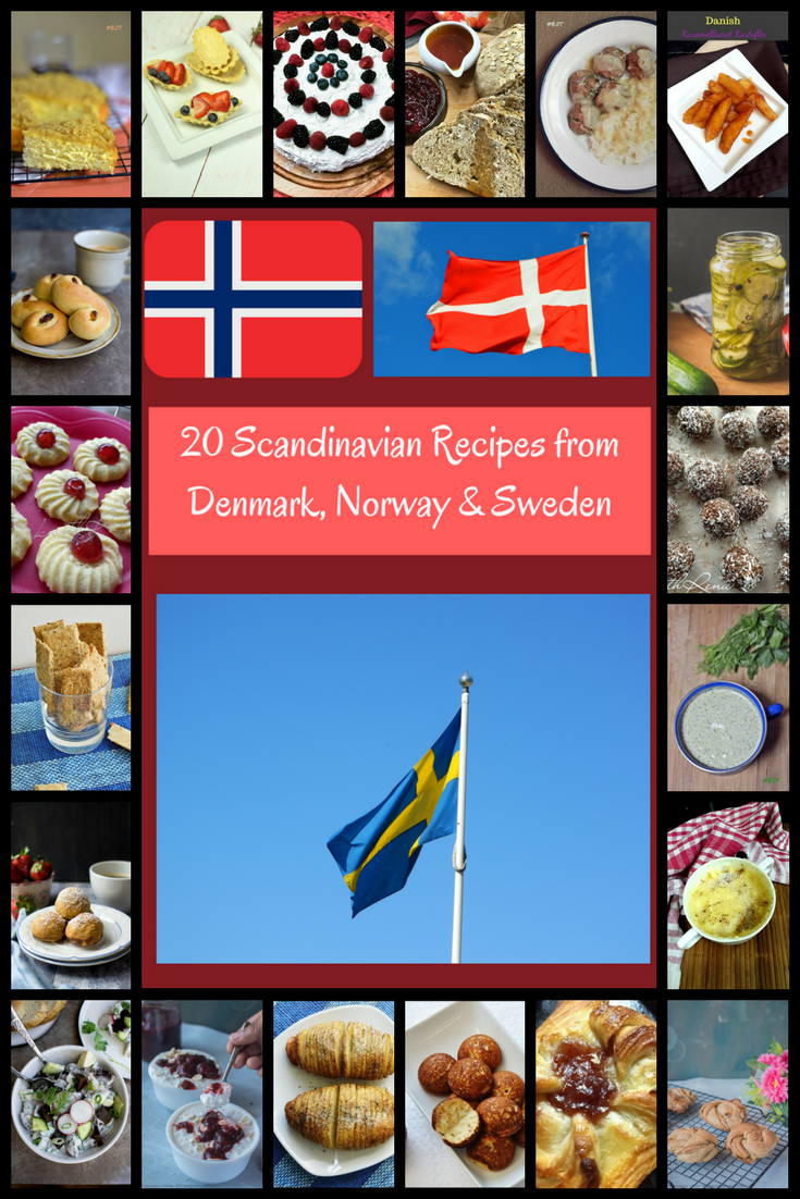 20 Scandinavian Recipes from Denmark, Norway & Sweden