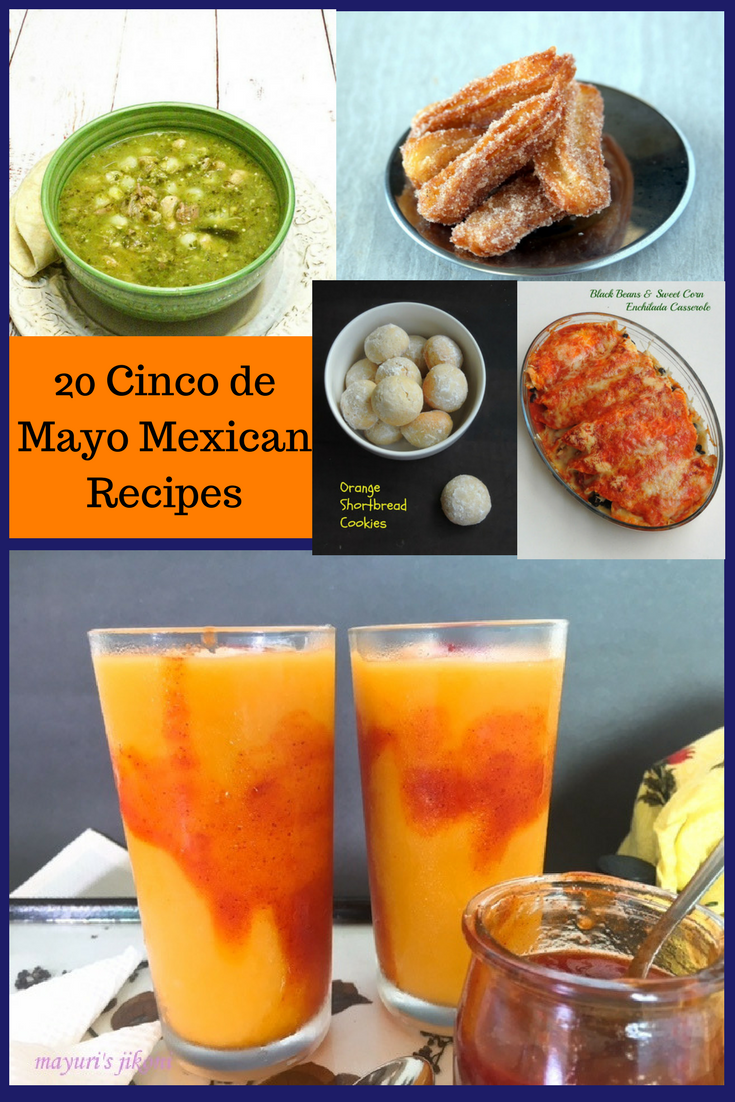 20 Mexican Recipes for #CincodeMayo