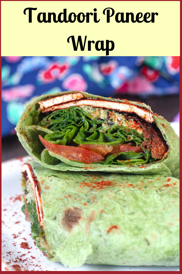 Tandoori Paneer Wrap