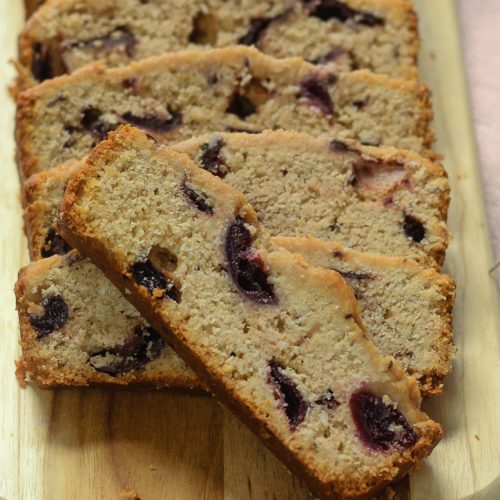 Cherry Coconut Sweet Bread - Global Kitchen Travels