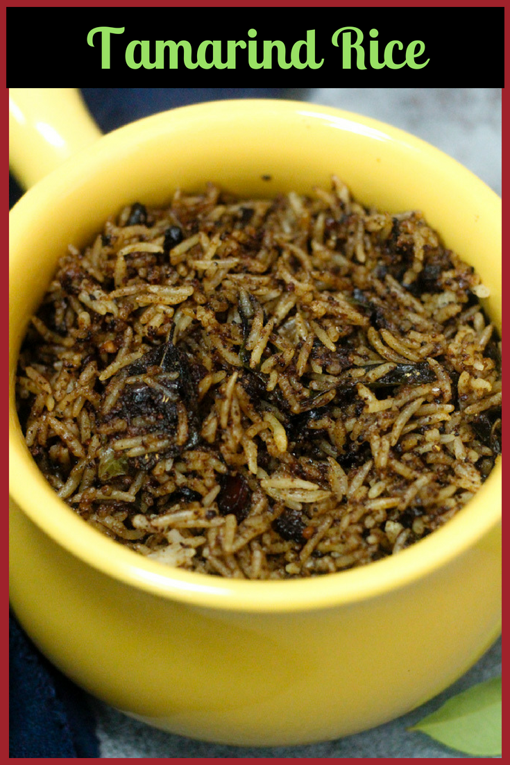 Puliotharai - South Indian Tamarind Rice