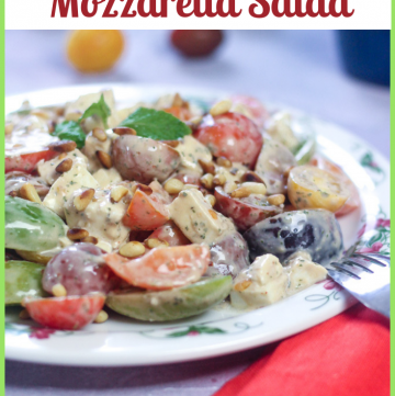 Heirloom Tomato Mozzarella Salad