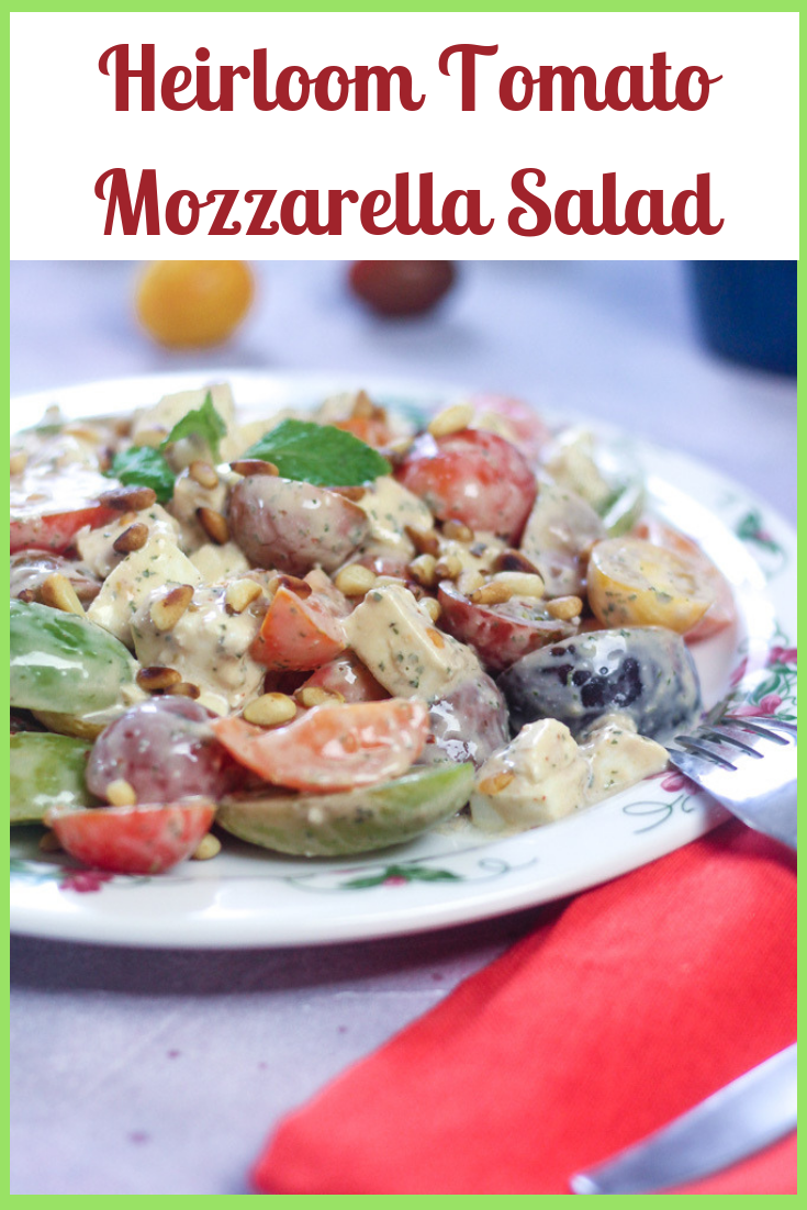Heirloom Tomato Mozzarella Salad