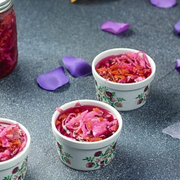 Curtido - Pickled Cabbage Salad
