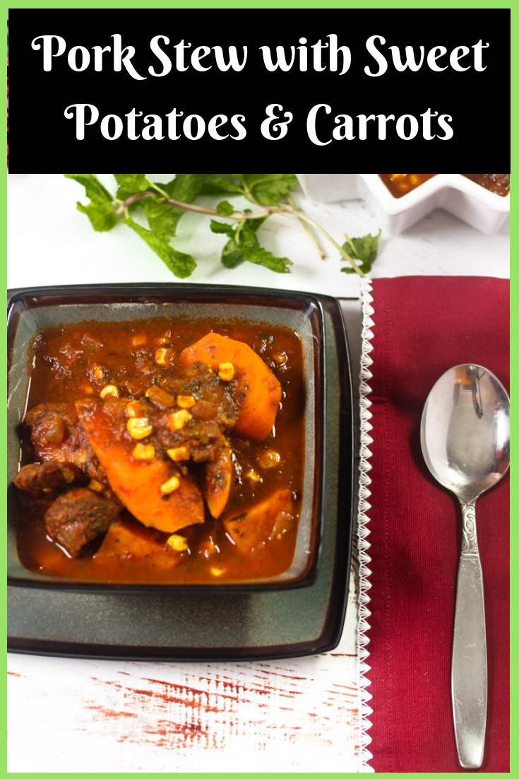 Smoky Pork Stew with Sweet Potatoes & Carrots