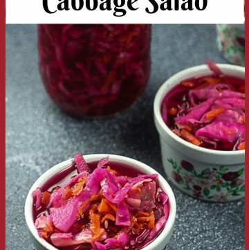 Curtido - Pickled Cabbage Salad