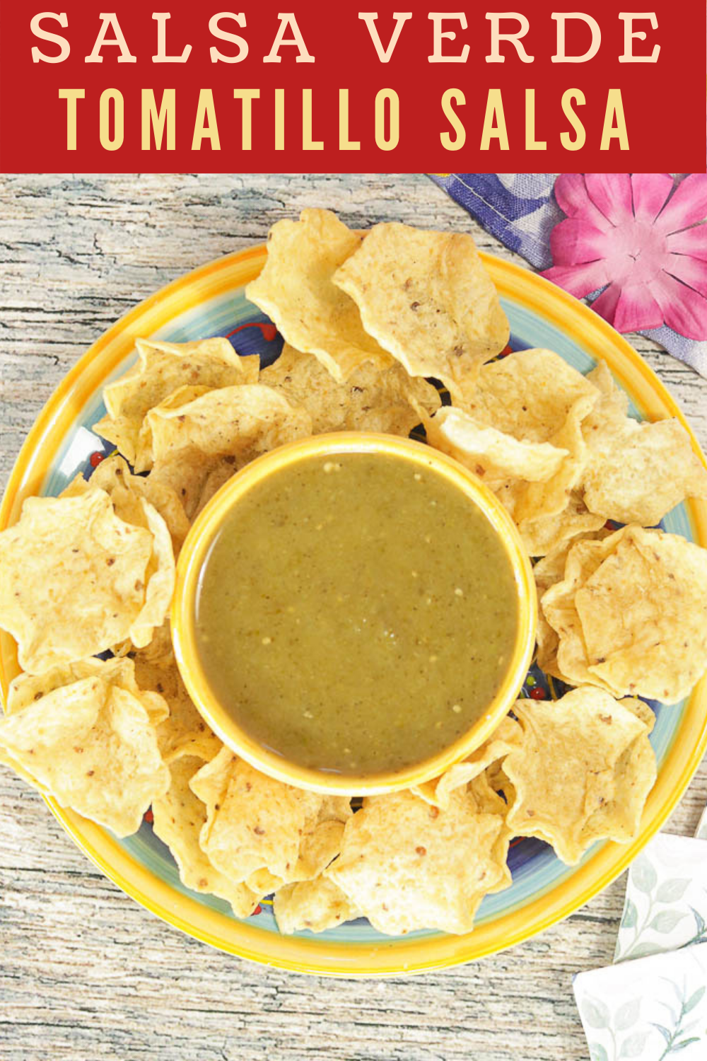 Salsa Verde - Tomatillo Salsa