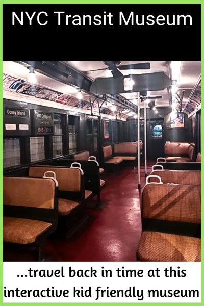 NYC Transit Museum - Kid Friendly Interactive Museum