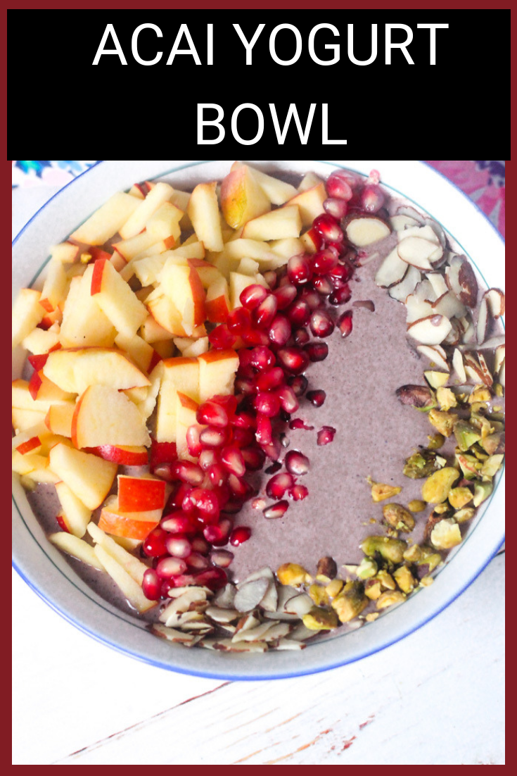 Acai Smoothie Bowl with Chia Seed