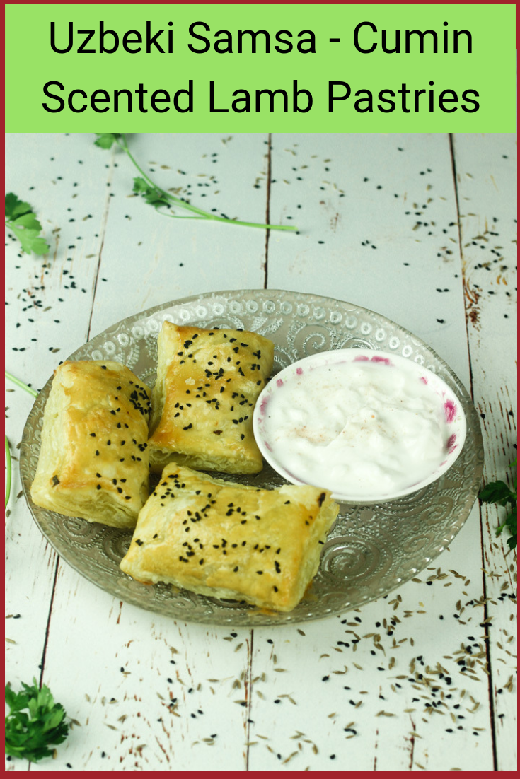 Uzbeki Samsa - Cumin Scented Lamb Pastries