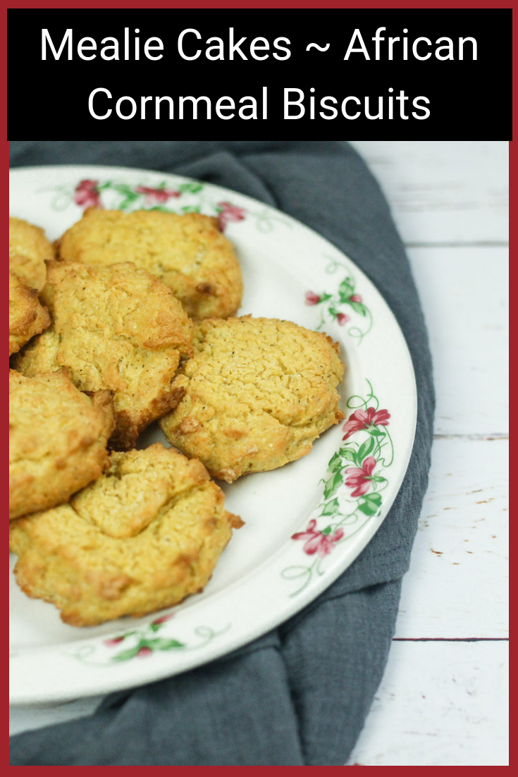 Mealie Cakes - African Cornmeal Biscuits