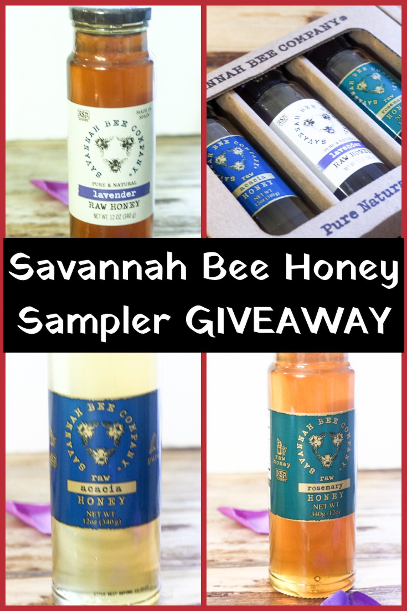 Savannah Bee Honey Giveaway