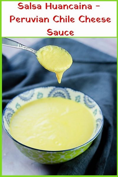 Peruvian yellow online sauce