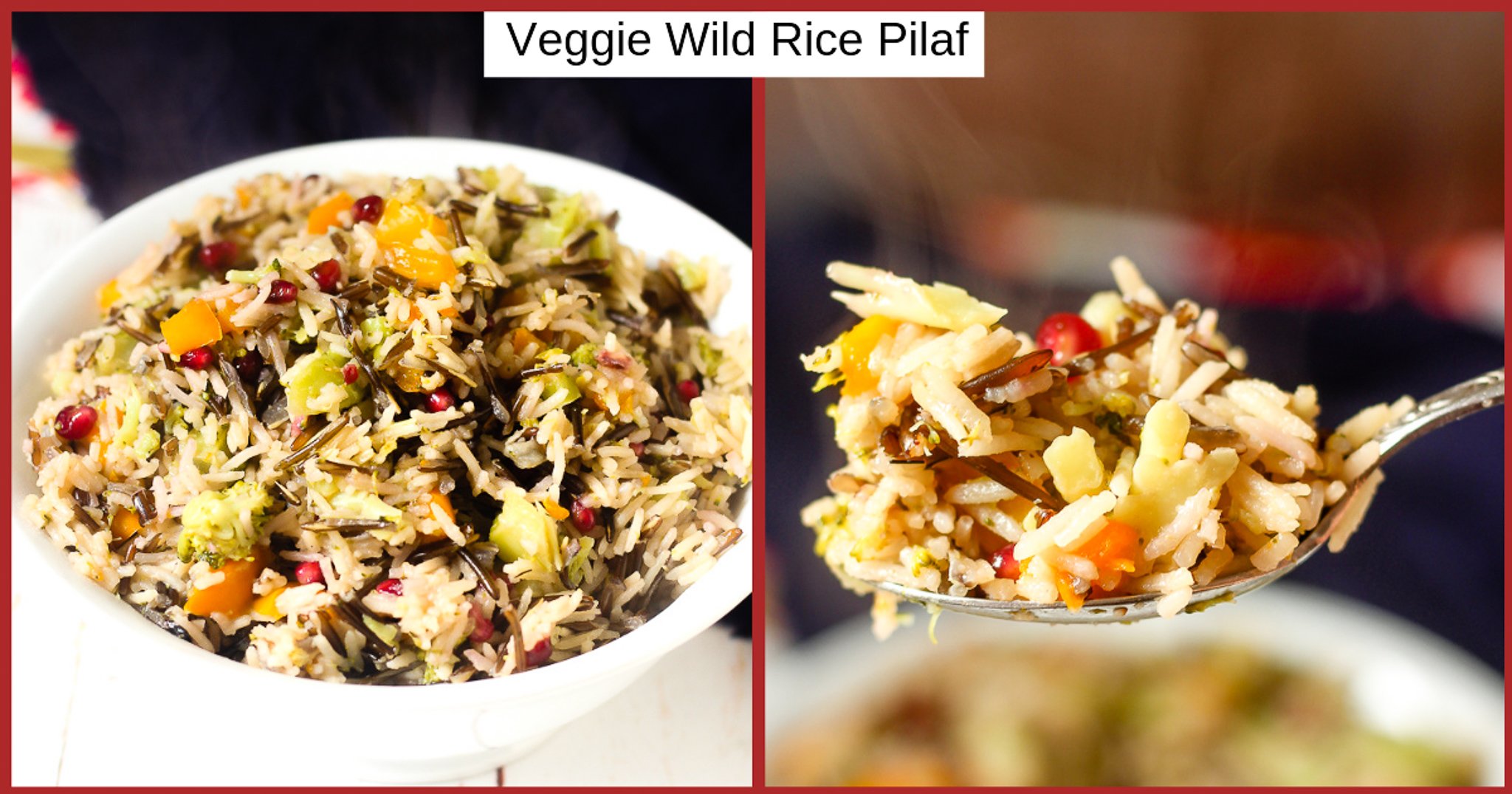 Wild Rice Pilaf with Vegetables — How to Cook Vegan Wild Rice Pilaf
