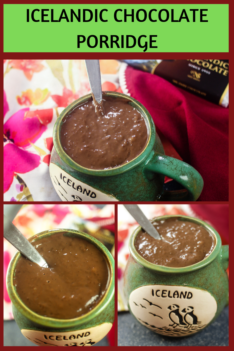 Icelandic Chocolate Porridge - #choctoberfest