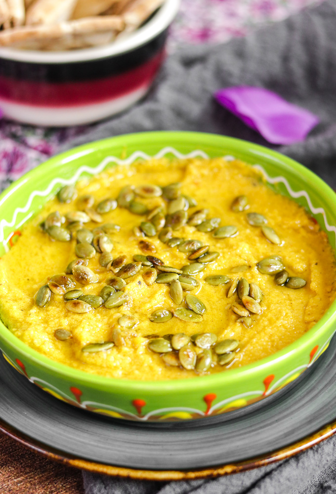 Za'atar Pumpkin Hummus