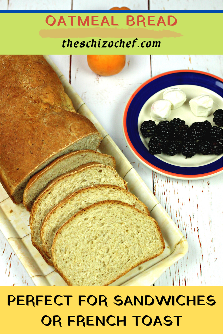 Oatmeal Bread with fruit and cheese