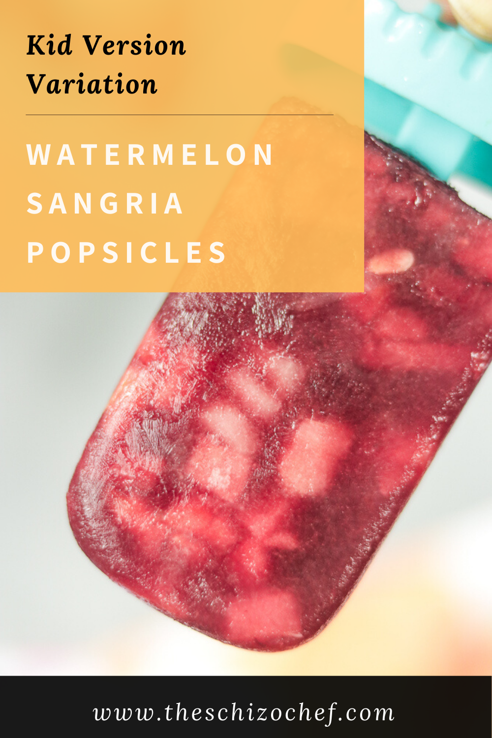 Watermelon Sangria Popsicles