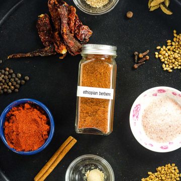 spices for Ethiopian Berbere