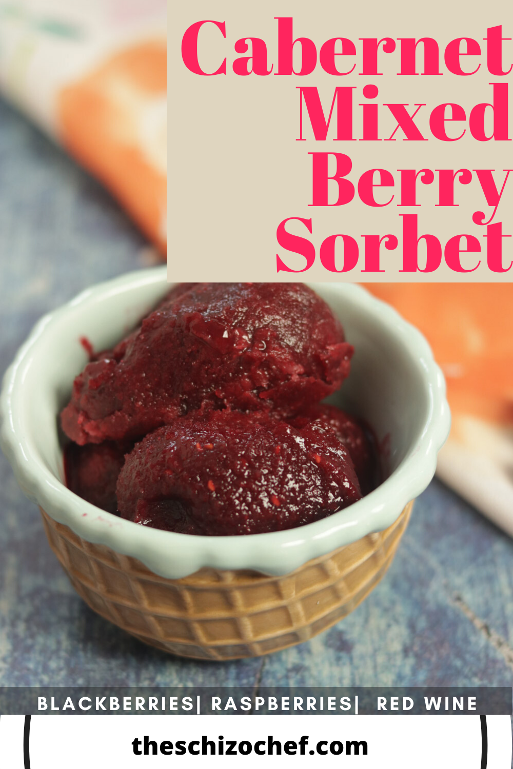 bowl of sorbet with text