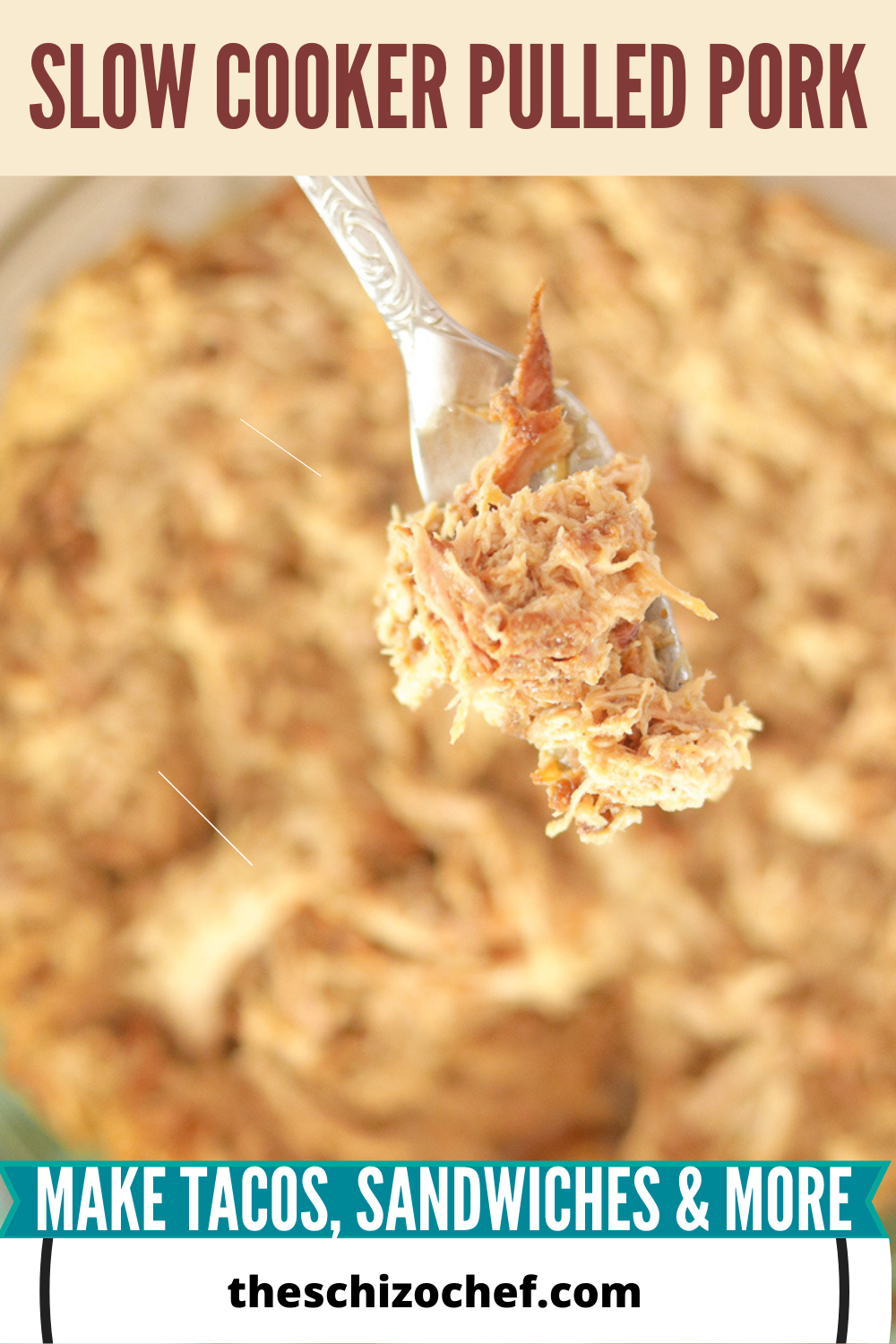 pulled pork with text