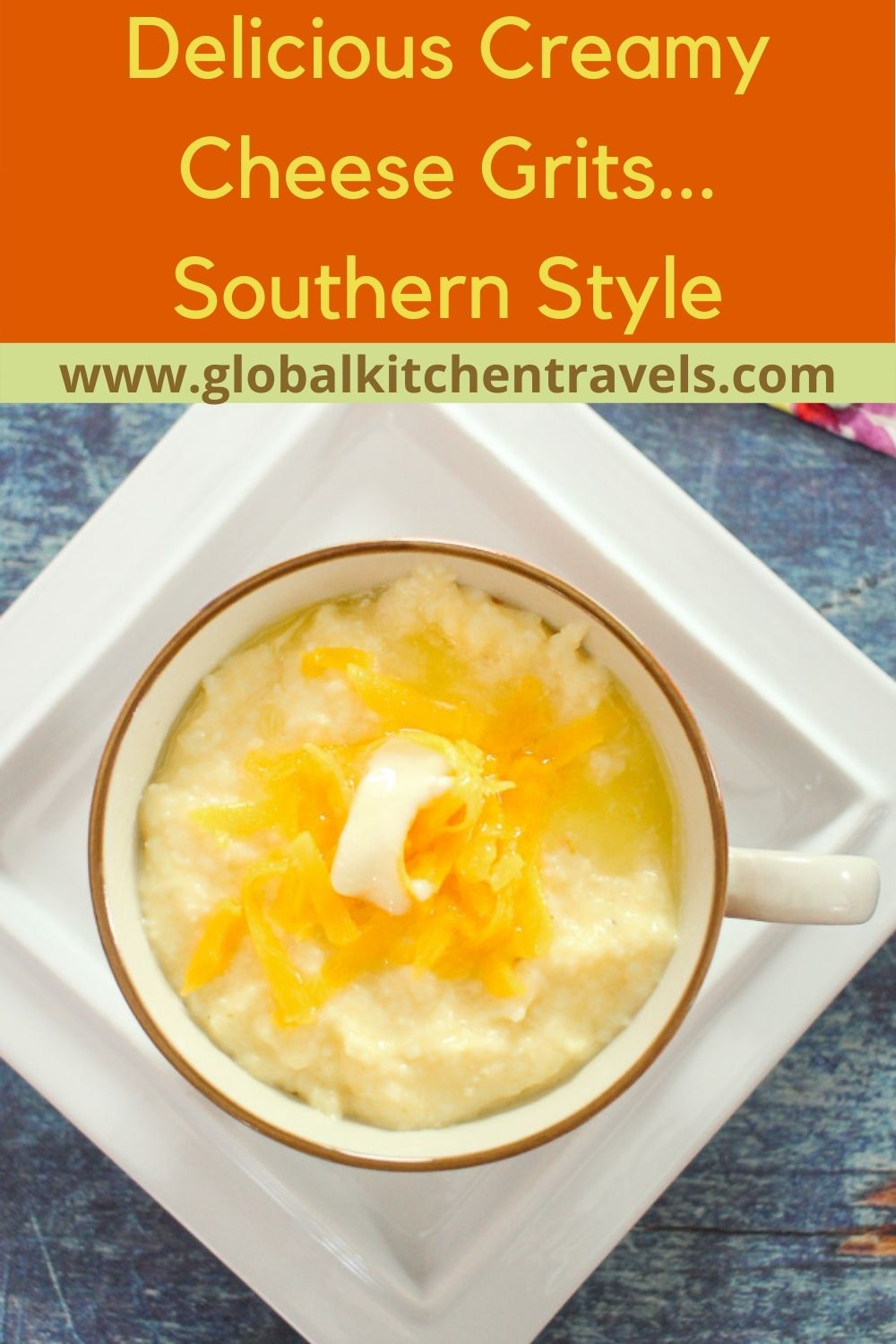 Creamy Cheese Grits Recipe, Single Serving