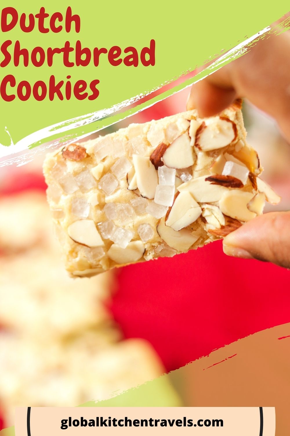 fingers holding cookie with text
