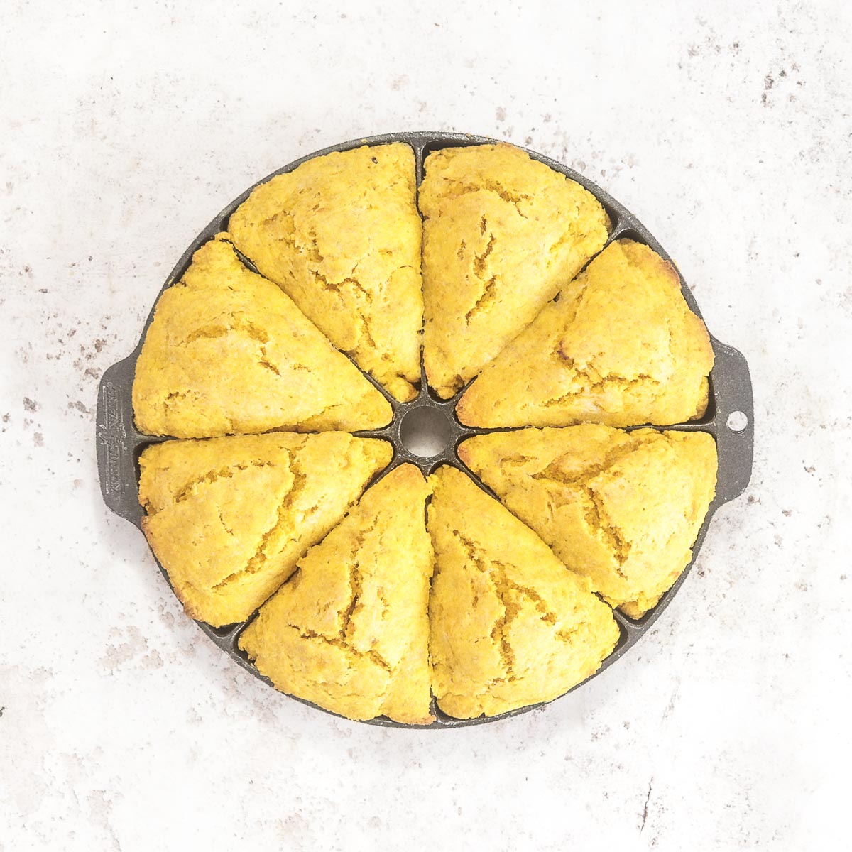 Spiced Pumpkin Cornmeal Scones