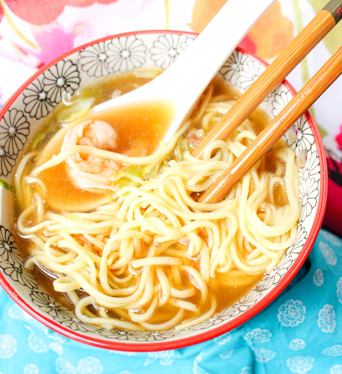 Hong Kong Noodle Soup - Global Kitchen Travels