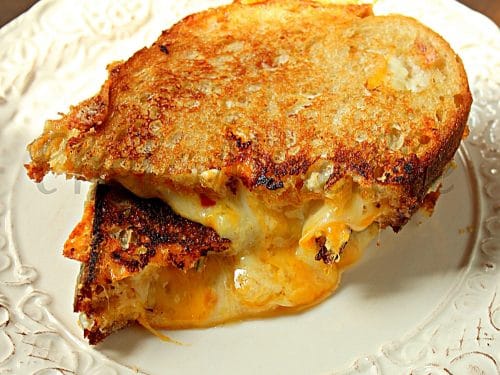 Gourmet 4 Cheese Grilled Cheese Sandwich - Global Kitchen