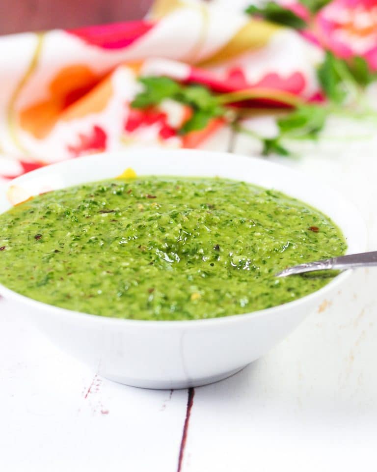 Best Argentinian Chimichurri Sauce How To Make Authentic Argentinian Pesto Global Kitchen