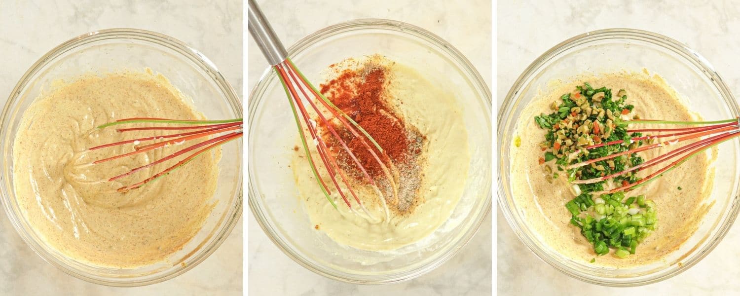 Making easy remoulade dressing