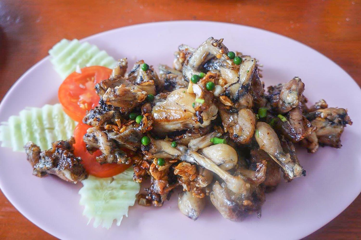 Frog Legs - Breakfast in Thailand