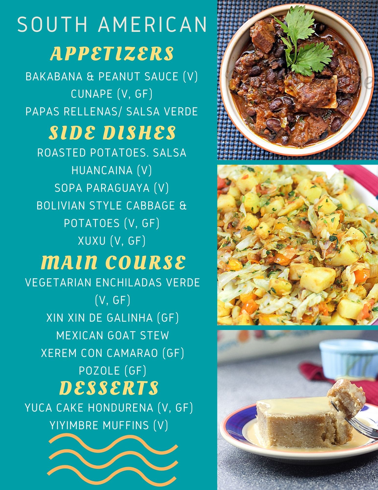 Latin Thanksgiving Menu Recipes without turkey