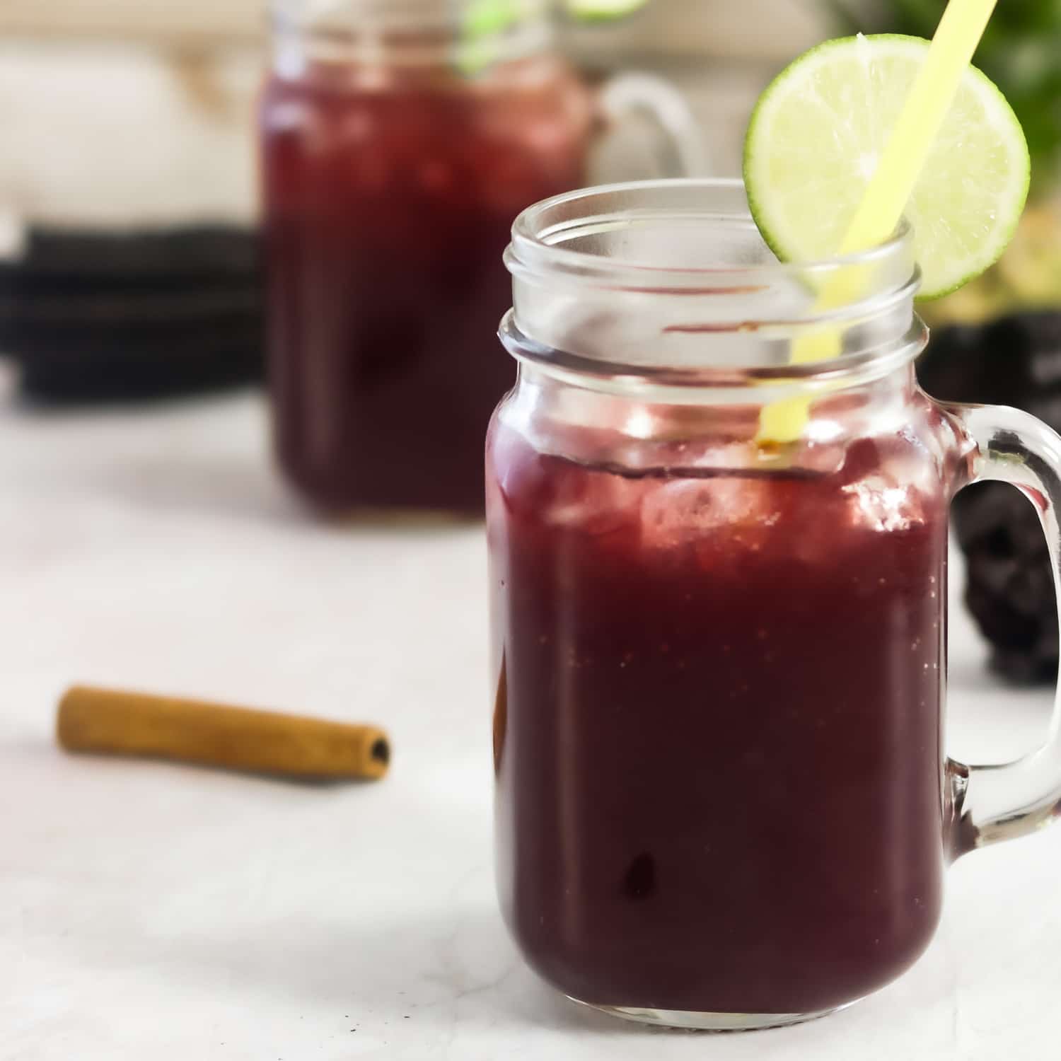 Peruvian Chicha Morada Purple Corn Punch Global Kitchen Travels