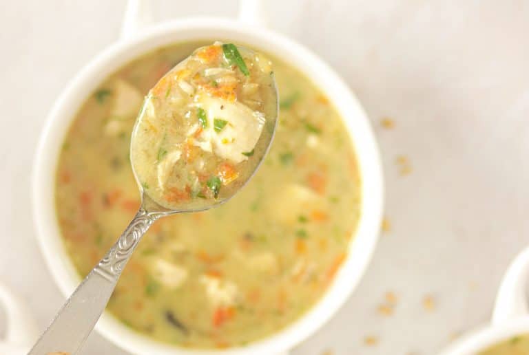 The Best Creamy Chicken Soup with Wheat Berry (Whole Wheat) - Global ...