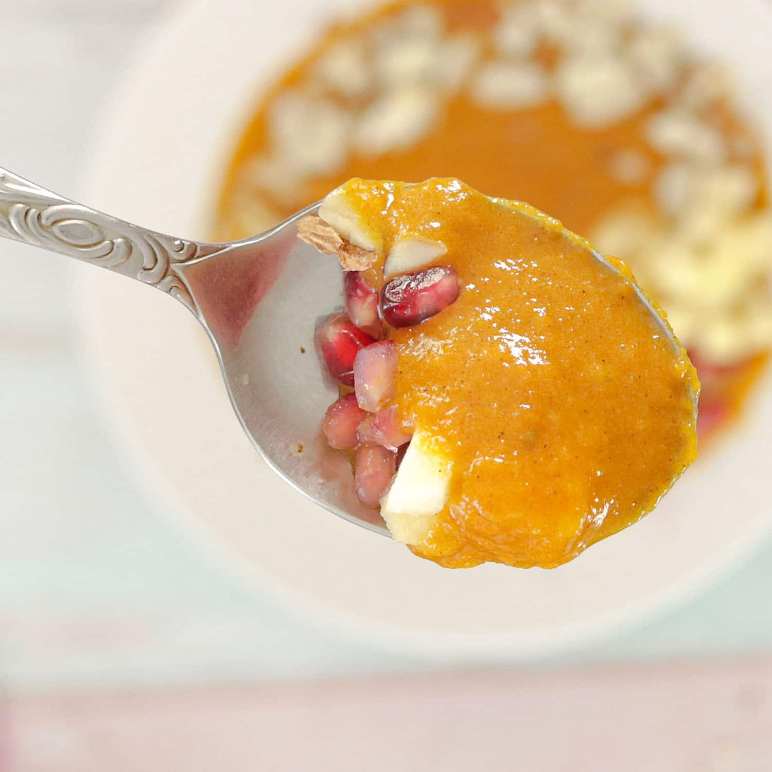 Pumpkin Pie Smoothie on Spoon