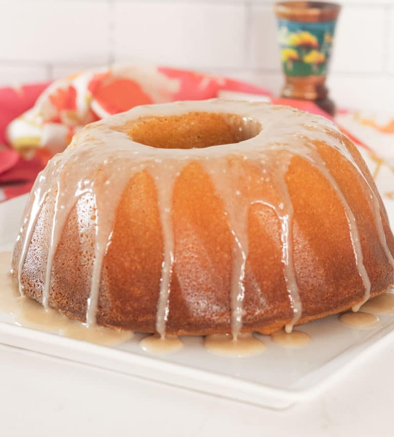 Haitian Butter Cake with Eggnog Glaze Global Kitchen Travels