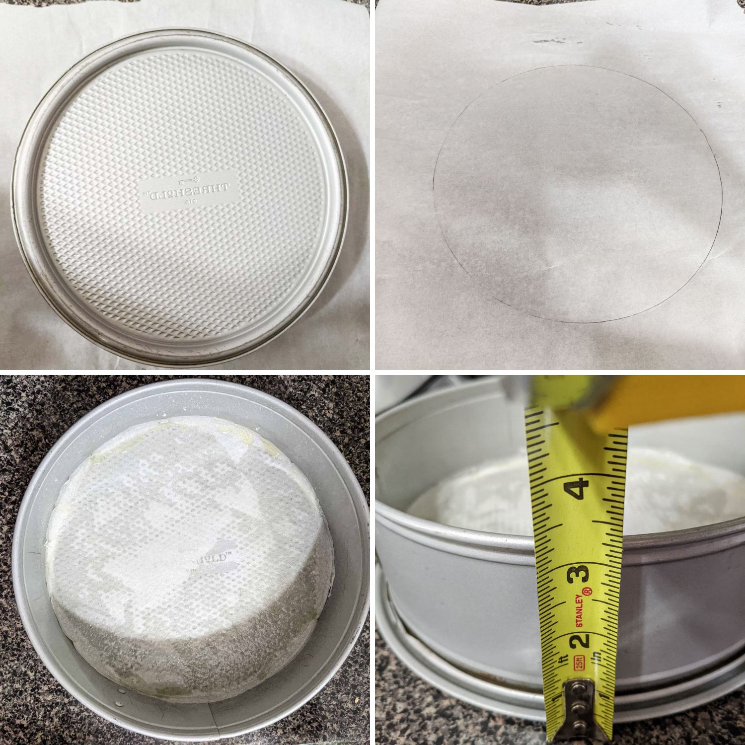 How to line baking pans with parchment paper