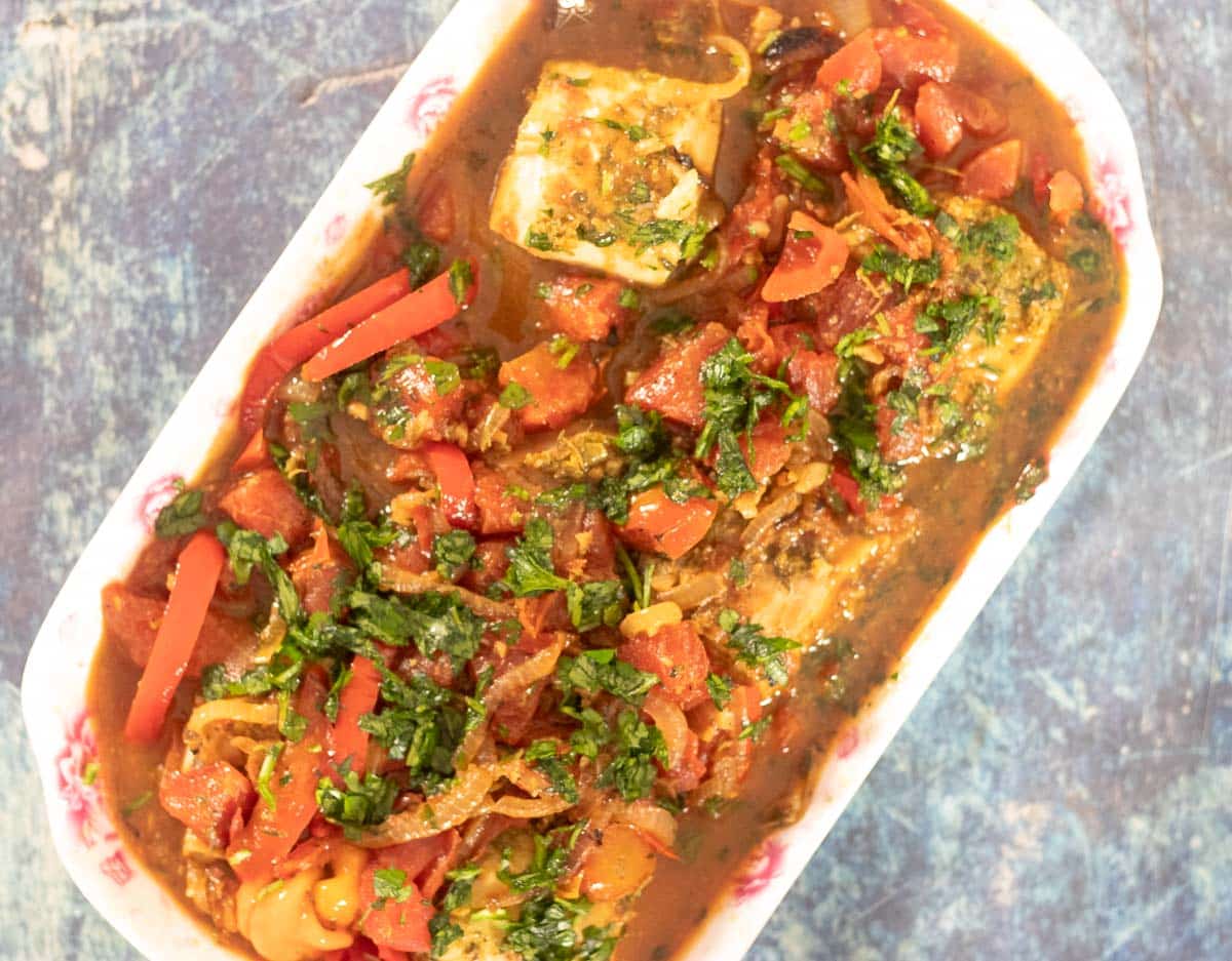 Caribbean Stew Fish Recipe (Court Bouillon)