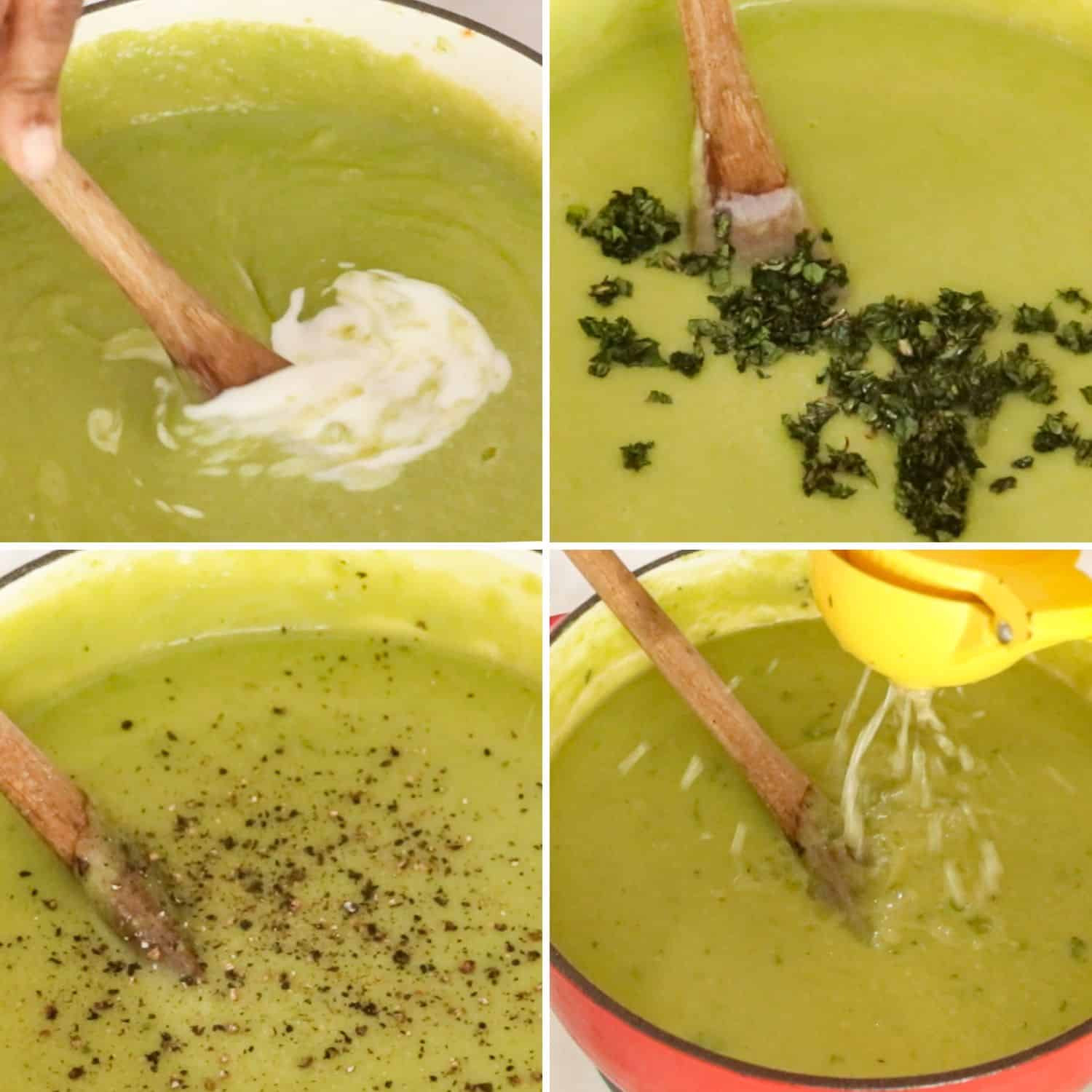 Mint and Pea Soup
