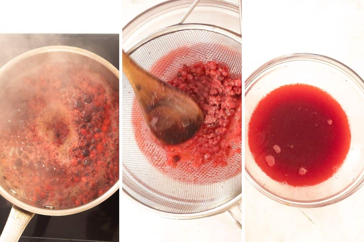 Making Vispipuuro Lingonberry Porridge