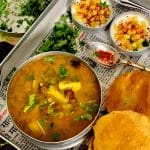 Indian Patna Breakfast spread
