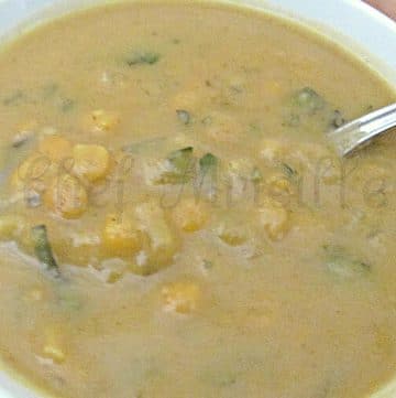 Trinidadian Dhal in a bowl